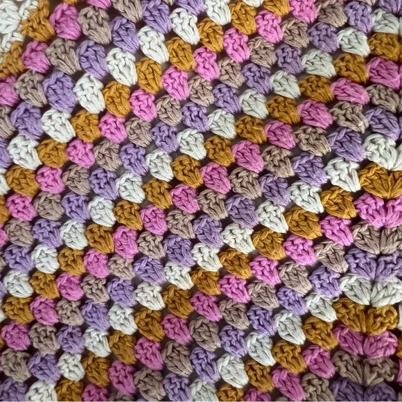 forever 21 Crop Top Grannycore Granny Square Nwt Festival Boho - Picture 2 of 6